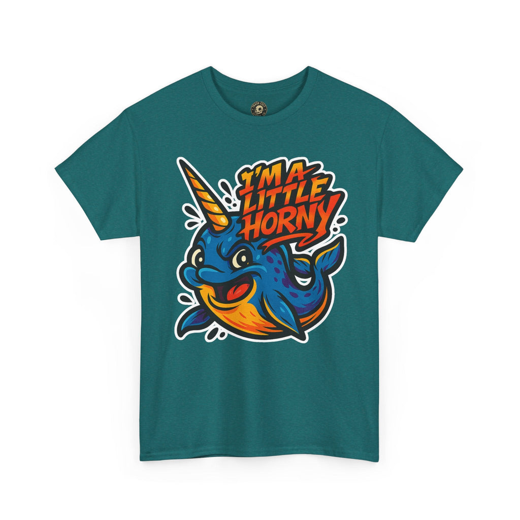 Fun Narwhal Graphic Tee, Quirky Unisex Shirt, Perfect for Gifts, Casual Wear, Animal Lovers, Beach Vibes
