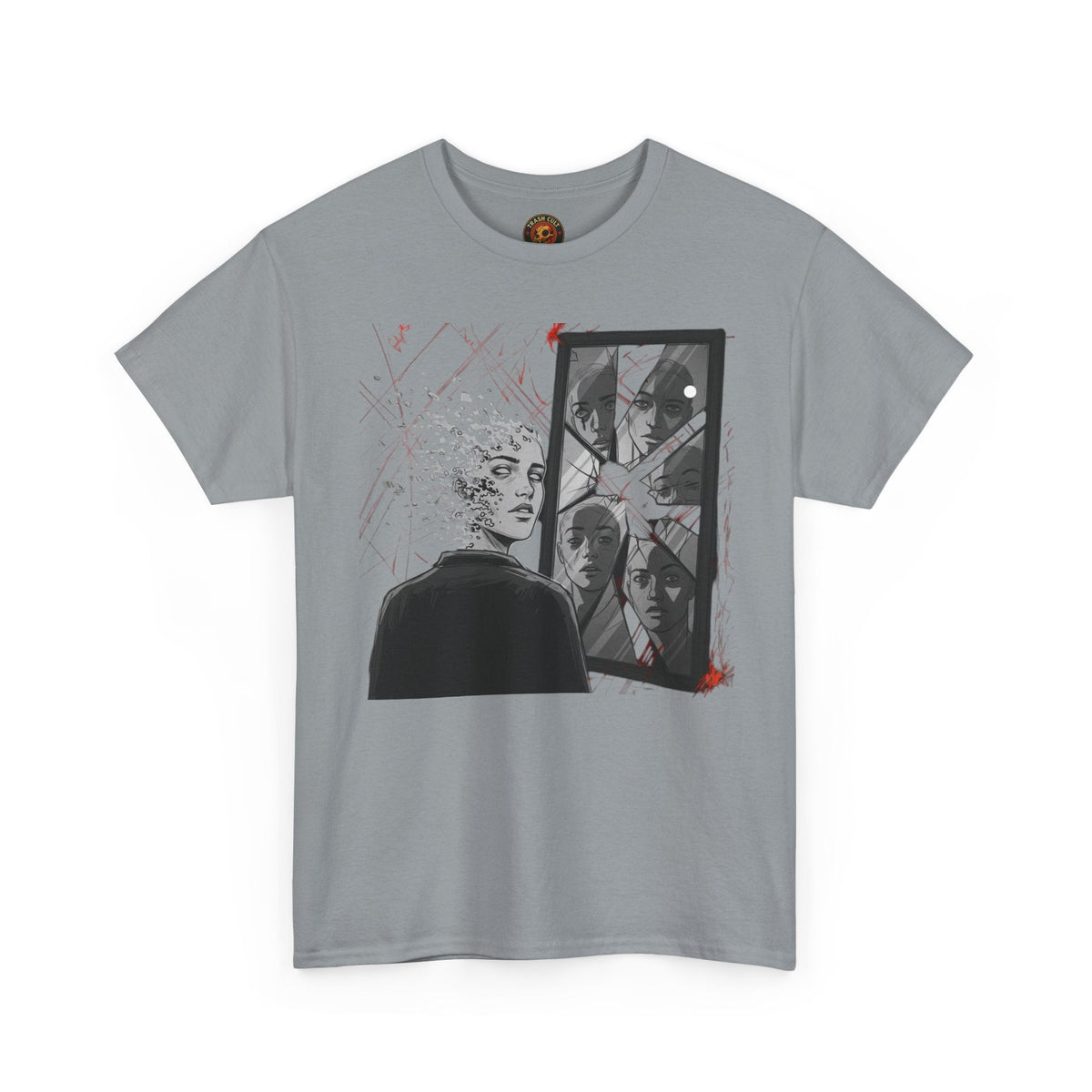 Xian Allen x Trash Cult Shirt – “Don’t Look Too Close” | Surreal Dark Art T-Shirt