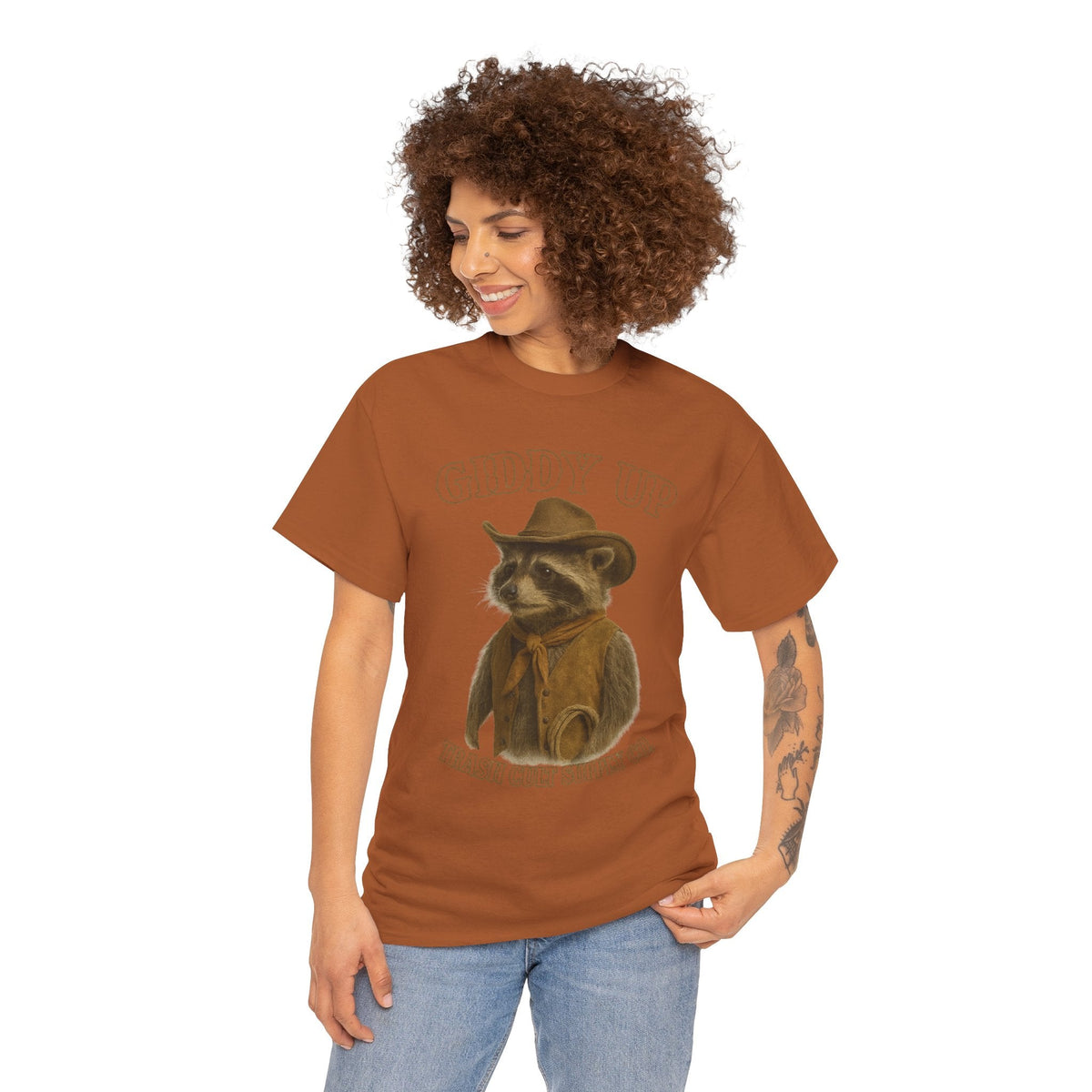 Giddy Up Graphic Tee, Funny Tee, Unisex Cowboy Shirt, Casual Wear, Gift for Him/Her
