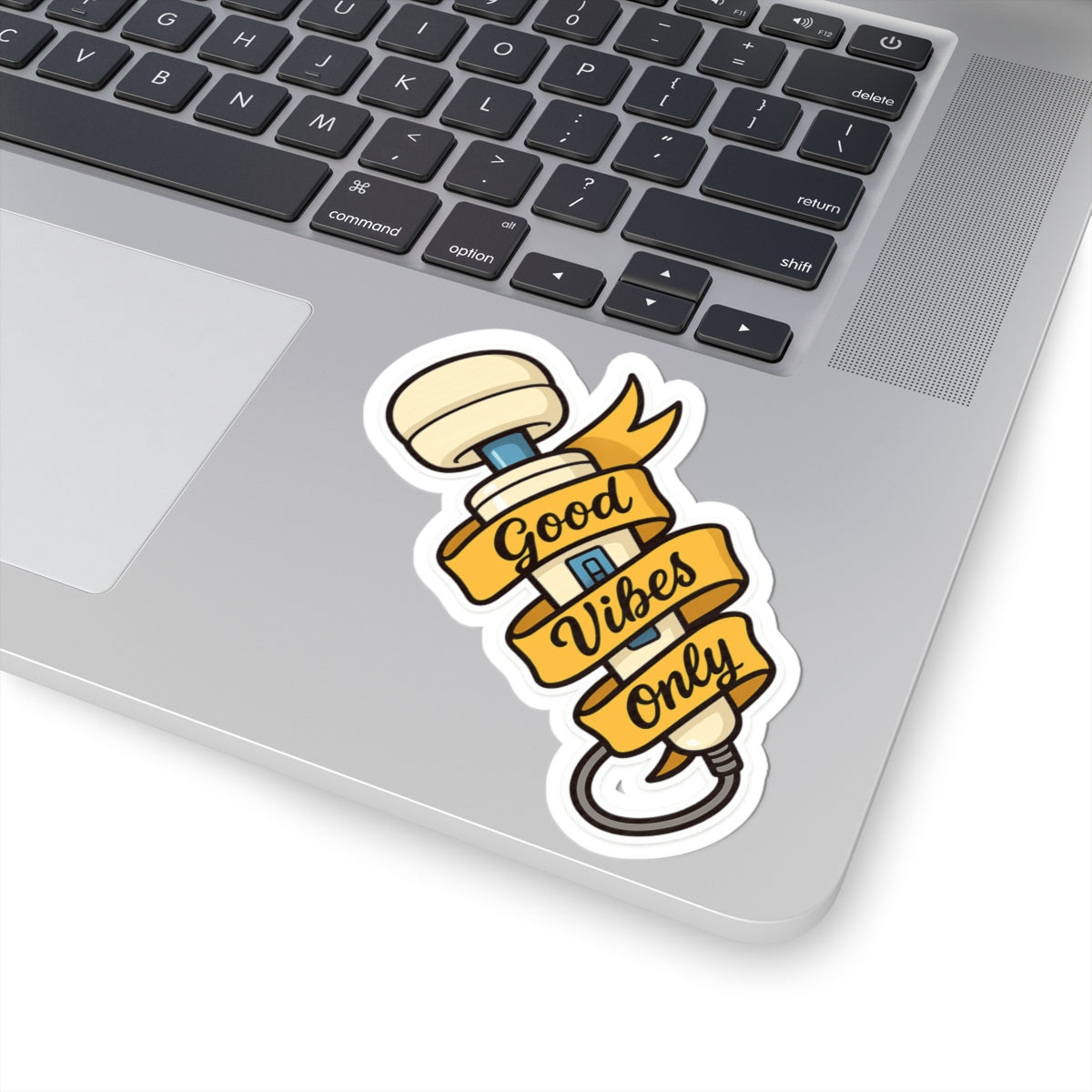 Good Vibes Only Kiss-Cut Stickers | Motivational Stickers for Laptop, Water Bottles, Journals, Gifts, Decor