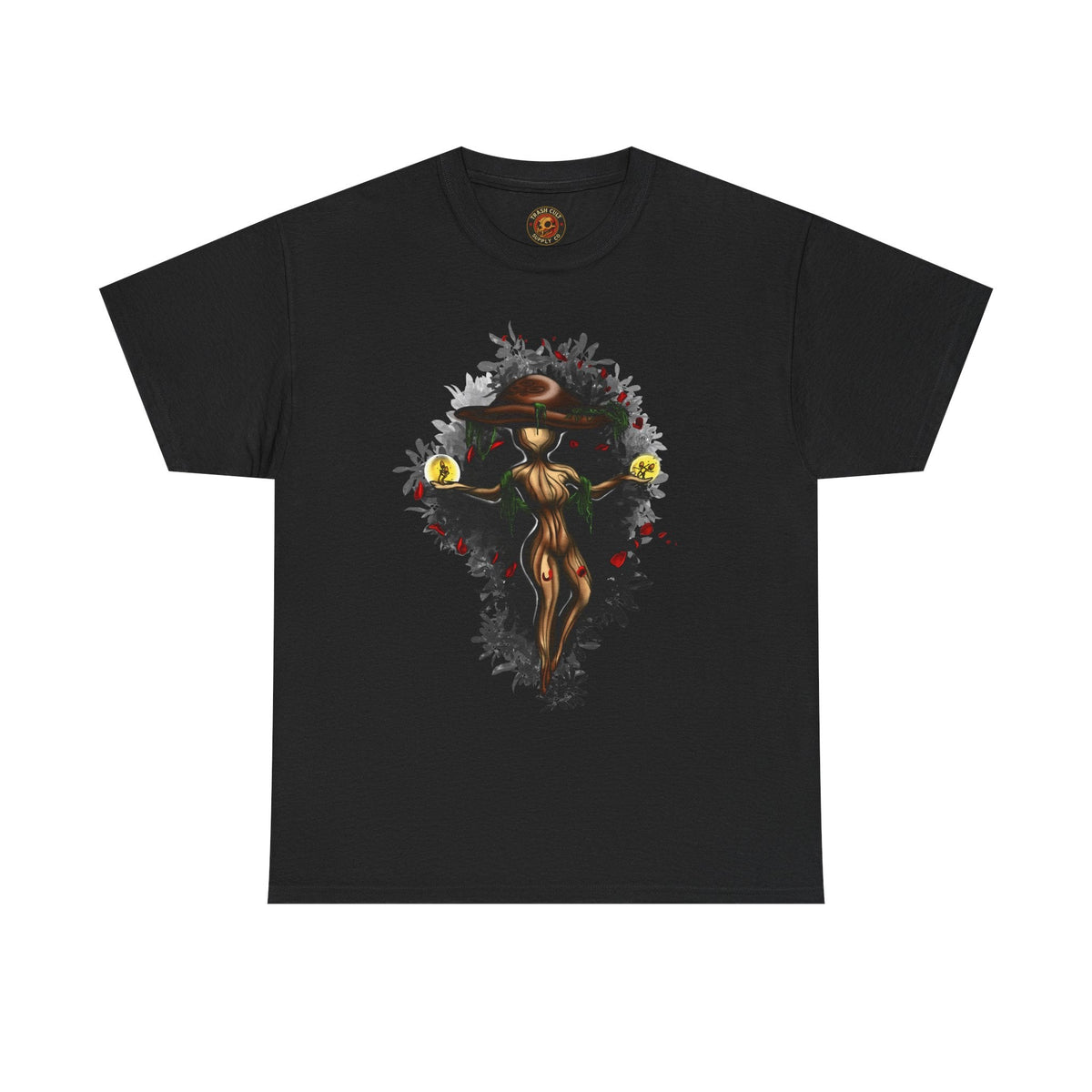 Mushroom Spirit T-Shirt – Lara Davenport x Trash Cult Supply Co. Collab (Gildan 5000)