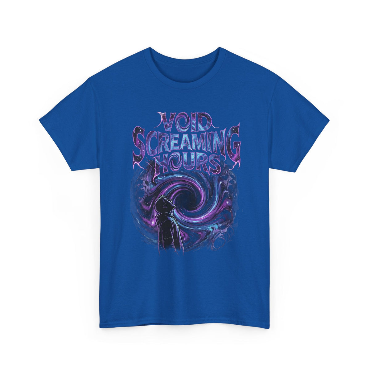 Void Screaming Hours Tee — Gothic Cosmic Horror T‑Shirt