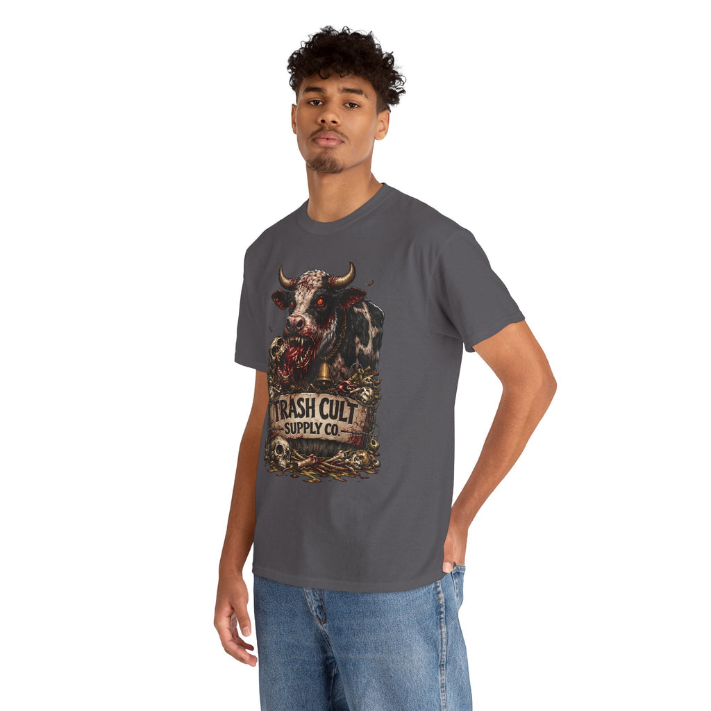 Trash Cult Supply Co. Cow Skull Tee