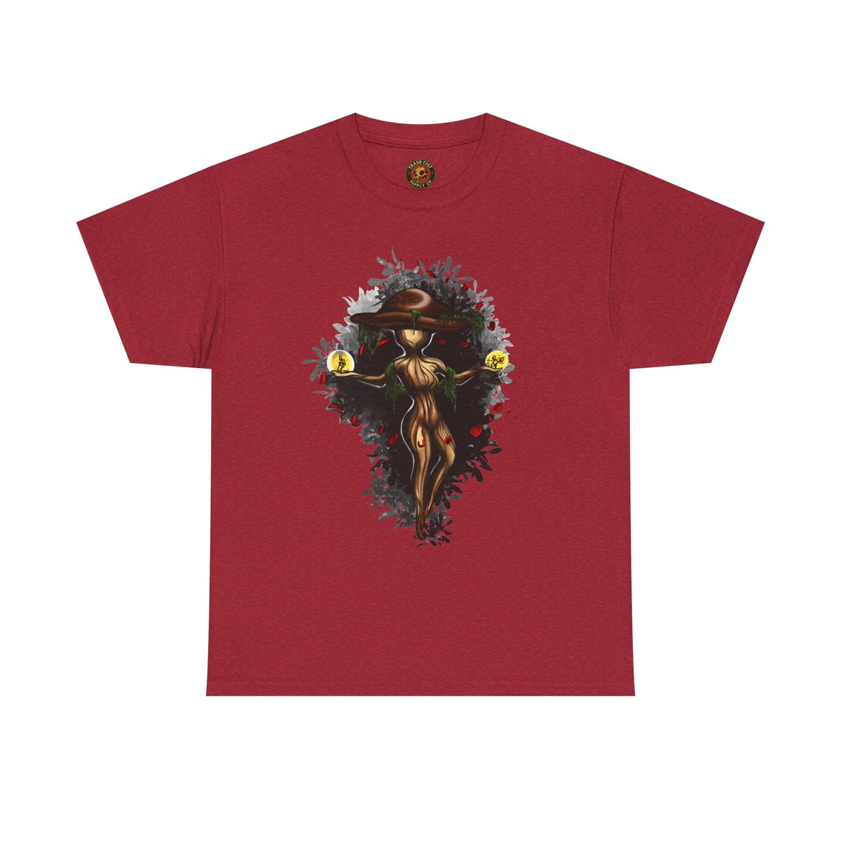 Mushroom Spirit T-Shirt – Lara Davenport x Trash Cult Supply Co. Collab (Gildan 5000)