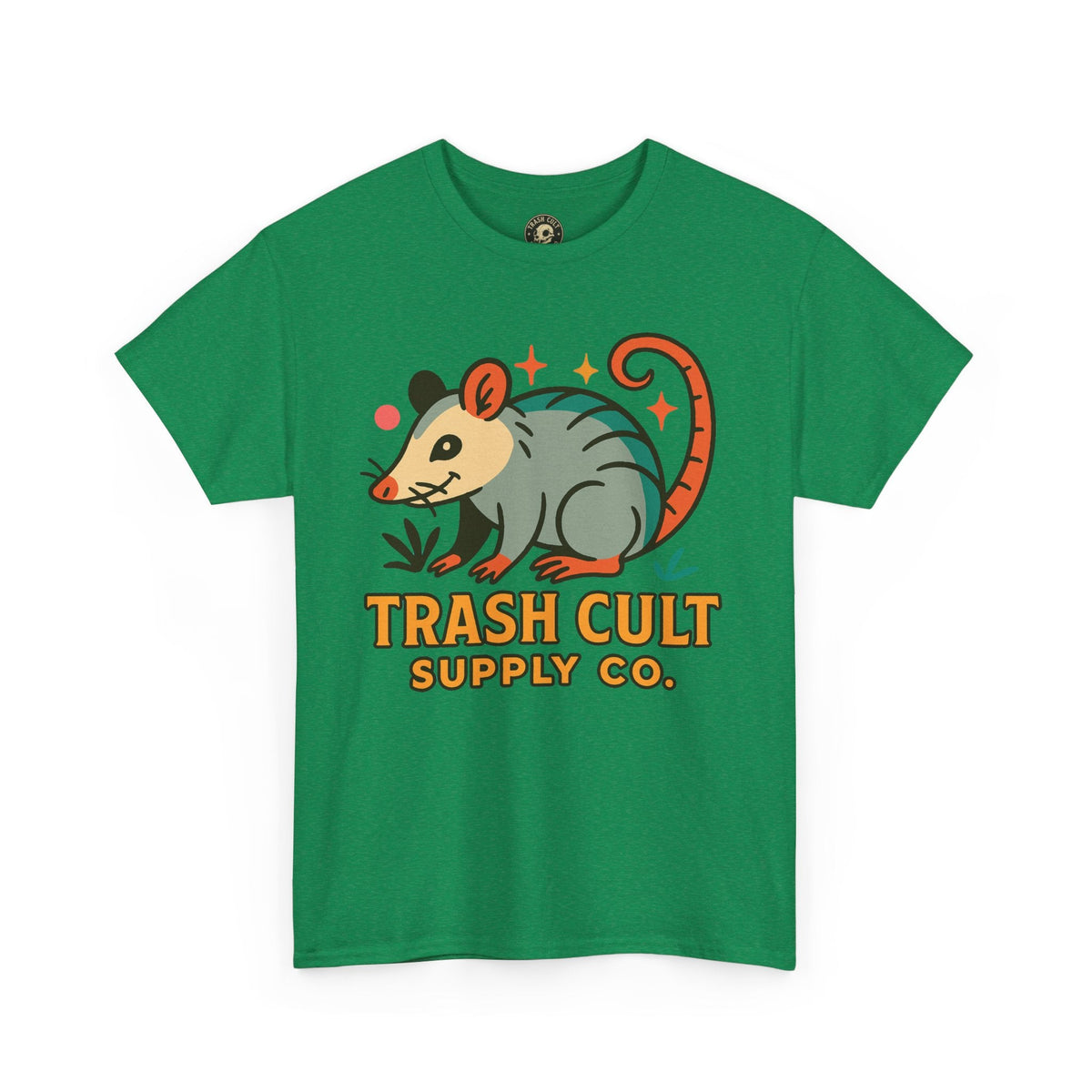 Trash Cult Unisex Cotton Tee, Trendy Apparel, Gift for Nature Lovers, Eco-Friendly Fashion, Unique Graphic Tee, Beach Casual Wear