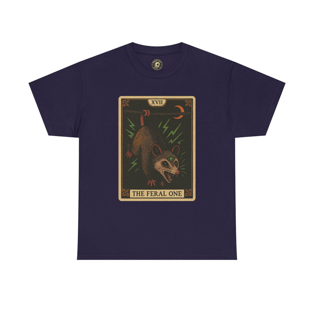 Feral One Graphic Tee - Quirky Unisex T-Shirt, Vintage Inspired, Animal Art, Casual Wear, Gifts for Him/Her