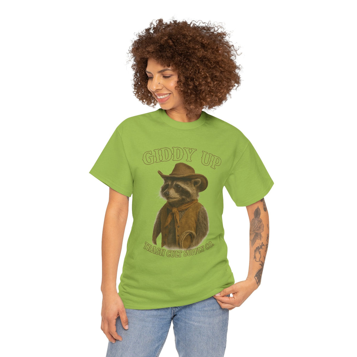 Giddy Up Graphic Tee, Funny Tee, Unisex Cowboy Shirt, Casual Wear, Gift for Him/Her