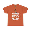 Disappointed James Franco Parody Shirt – “Saved My Life, Got a Lousy Handjob” Funny Cartoon Tee