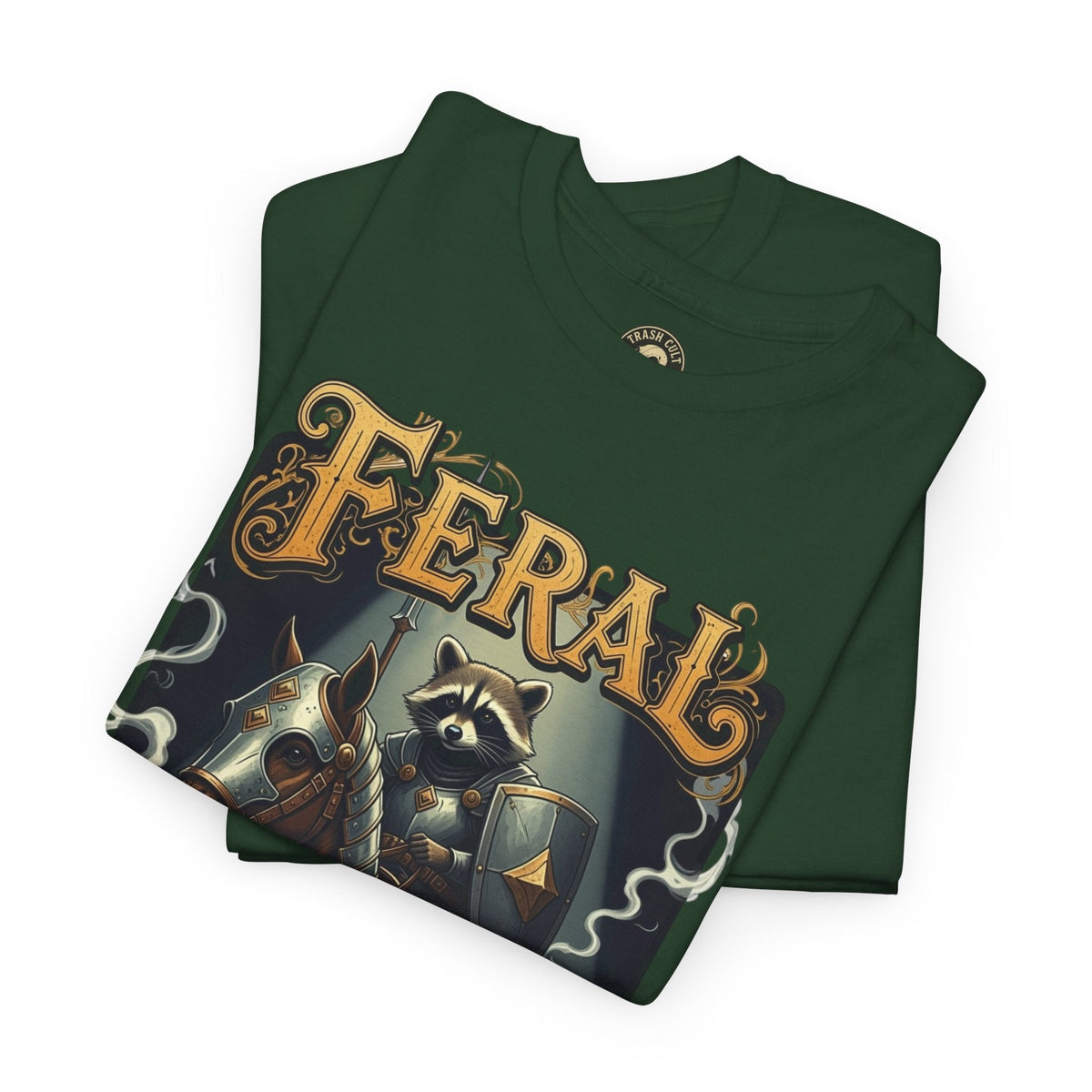 Feral Trash Cult Tee, Unisex Graphic Tee, Cool T-Shirt, Unique Funny Apparel, Gift for Eco Warriors, Casual Wear, Festival Clothing