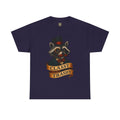 Classy Trashy Raccoon Tee, Unisex Heavy Cotton Tee, Funny Animal Shirt, Unique Gift, Casual Wear, Vintage Style T-Shirt