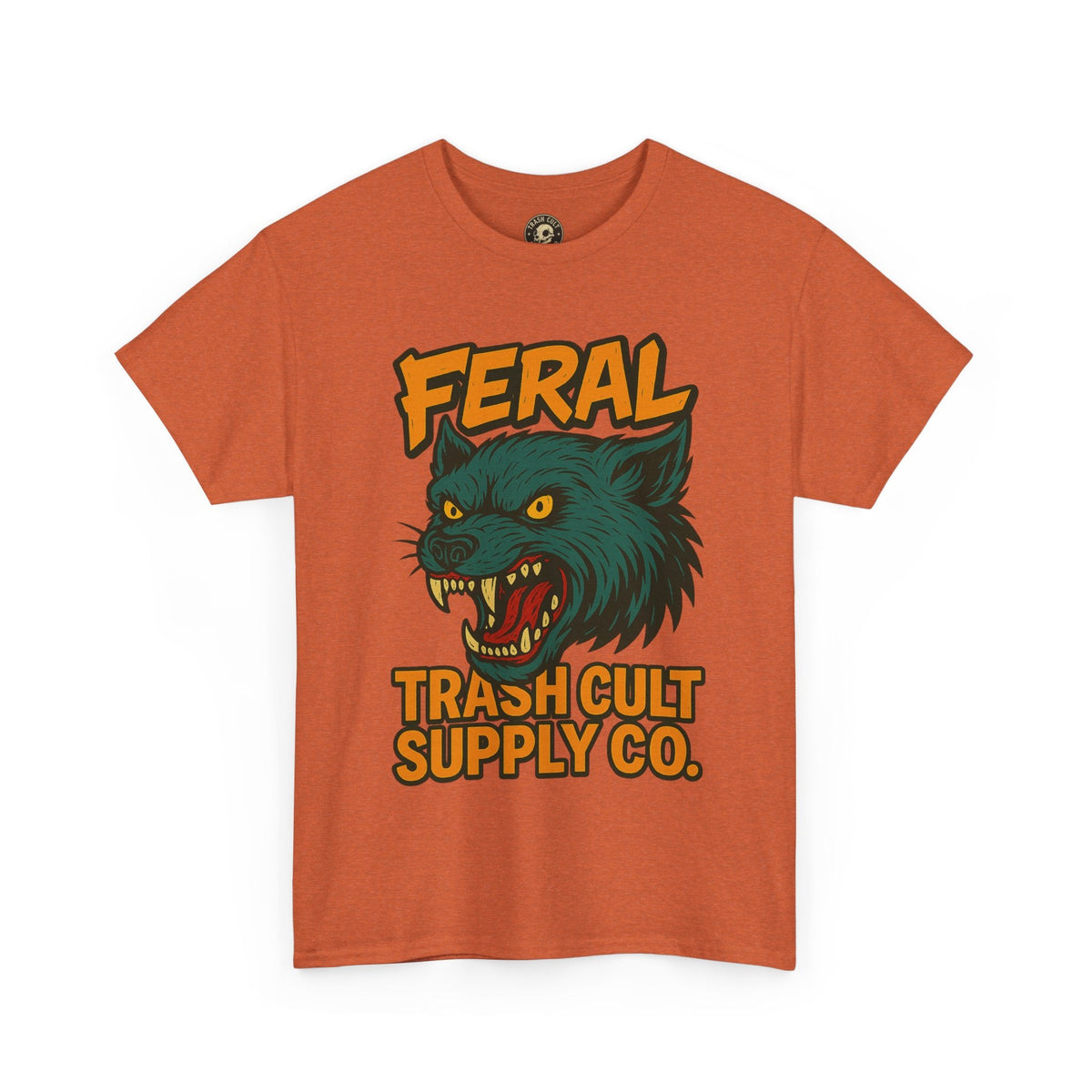 FERAL Wolverine Shirt – Trash Cult Graffiti Tee (Gildan 5000)