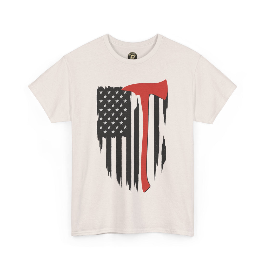 American Pride Unisex Heavy Cotton Tee, Casual Shirt, Graphic Tee, Gift for Him, Independence Day Apparel