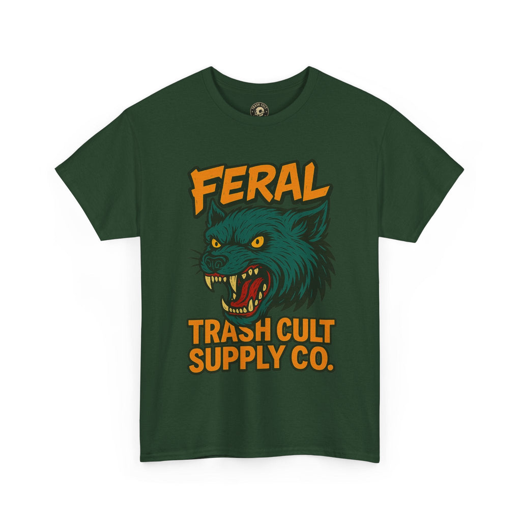 FERAL Wolverine Shirt – Trash Cult Graffiti Tee (Gildan 5000)