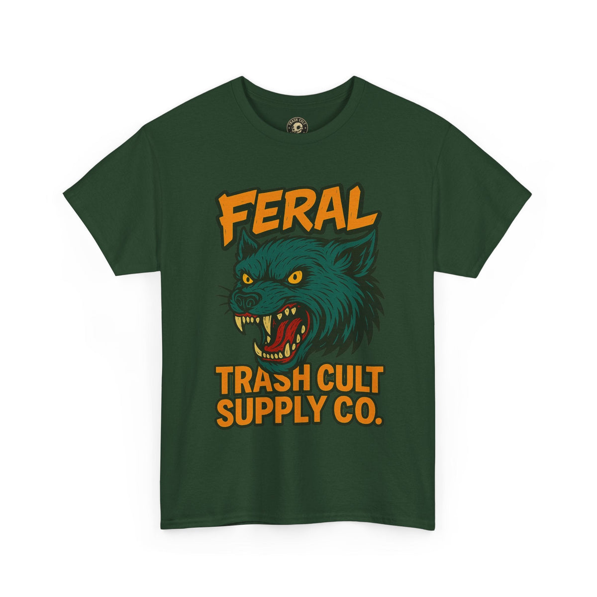 FERAL Wolverine Shirt – Trash Cult Graffiti Tee (Gildan 5000)