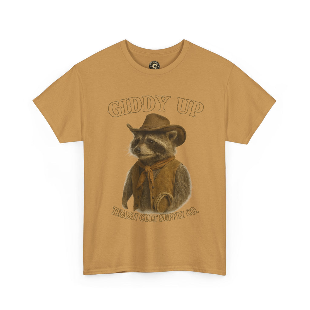 Giddy Up Graphic Tee, Funny Tee, Unisex Cowboy Shirt, Casual Wear, Gift for Him/Her