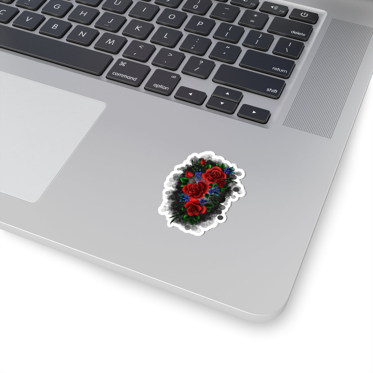 Floral Smoke Rose Sticker – Lara Davenport x Trash Cult