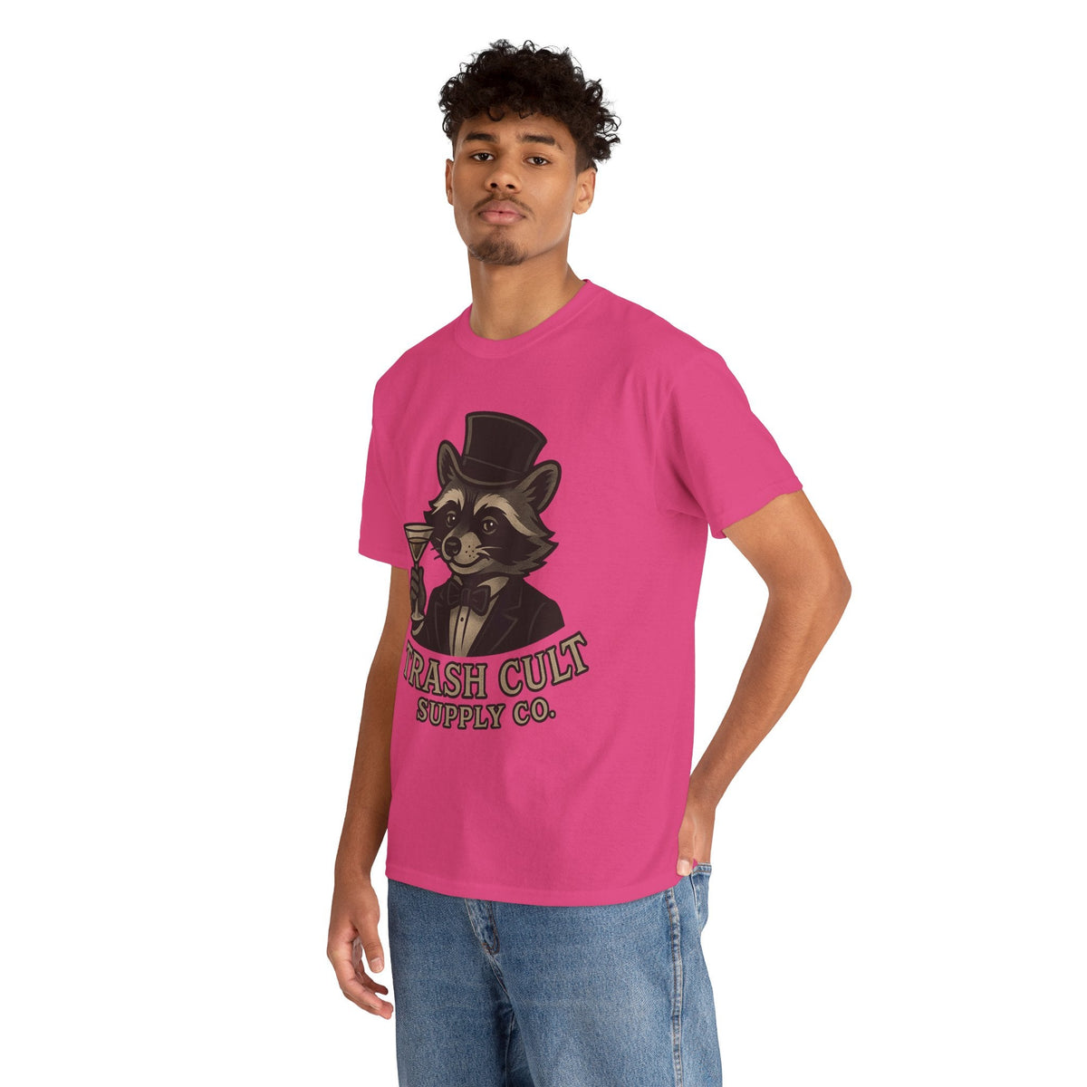 Playboy Raccoon Neo-Traditional Tattoo Shirt – Trash Cult Supply Co.