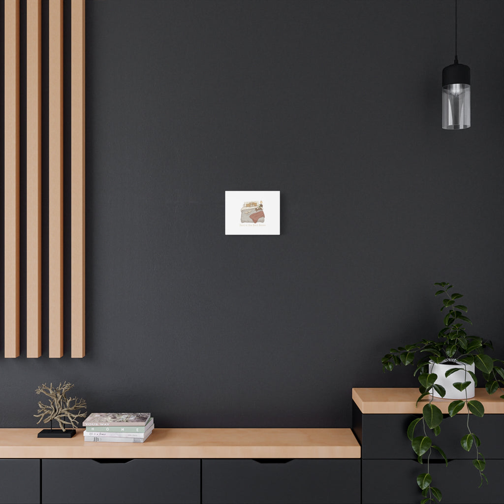 Rest is the Best Reset Canvas | sleepy humor, restful vibes
