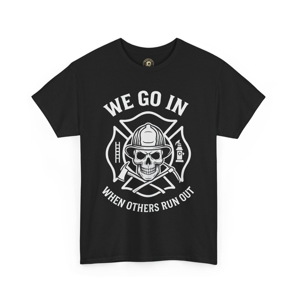 Firefighter Tribute T-Shirt - Bold Design, Heroic Spirit, Unisex Shirt, Gift for Firefighters, Fire Safety Awareness