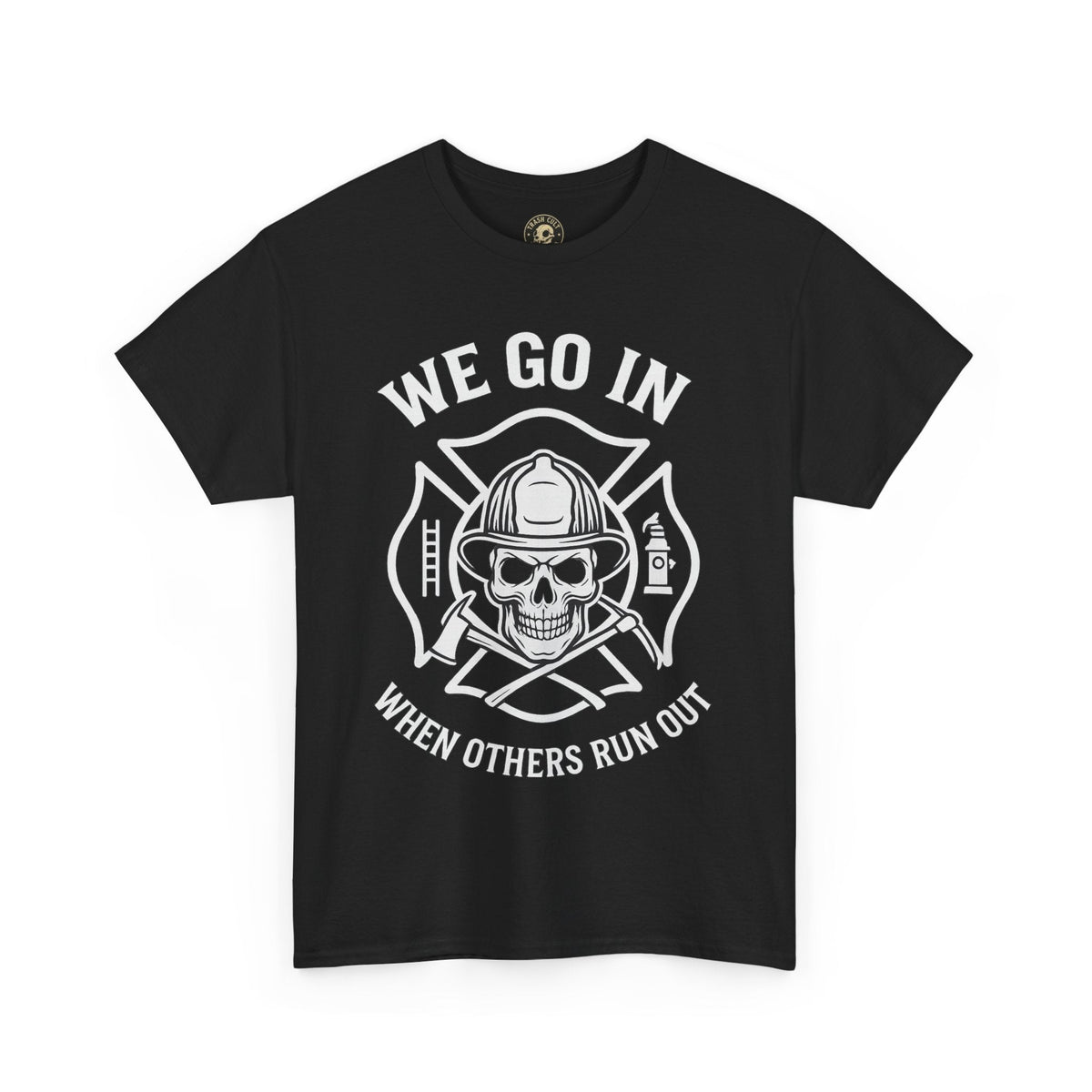 Firefighter Tribute T-Shirt - Bold Design, Heroic Spirit, Unisex Shirt, Gift for Firefighters, Fire Safety Awareness