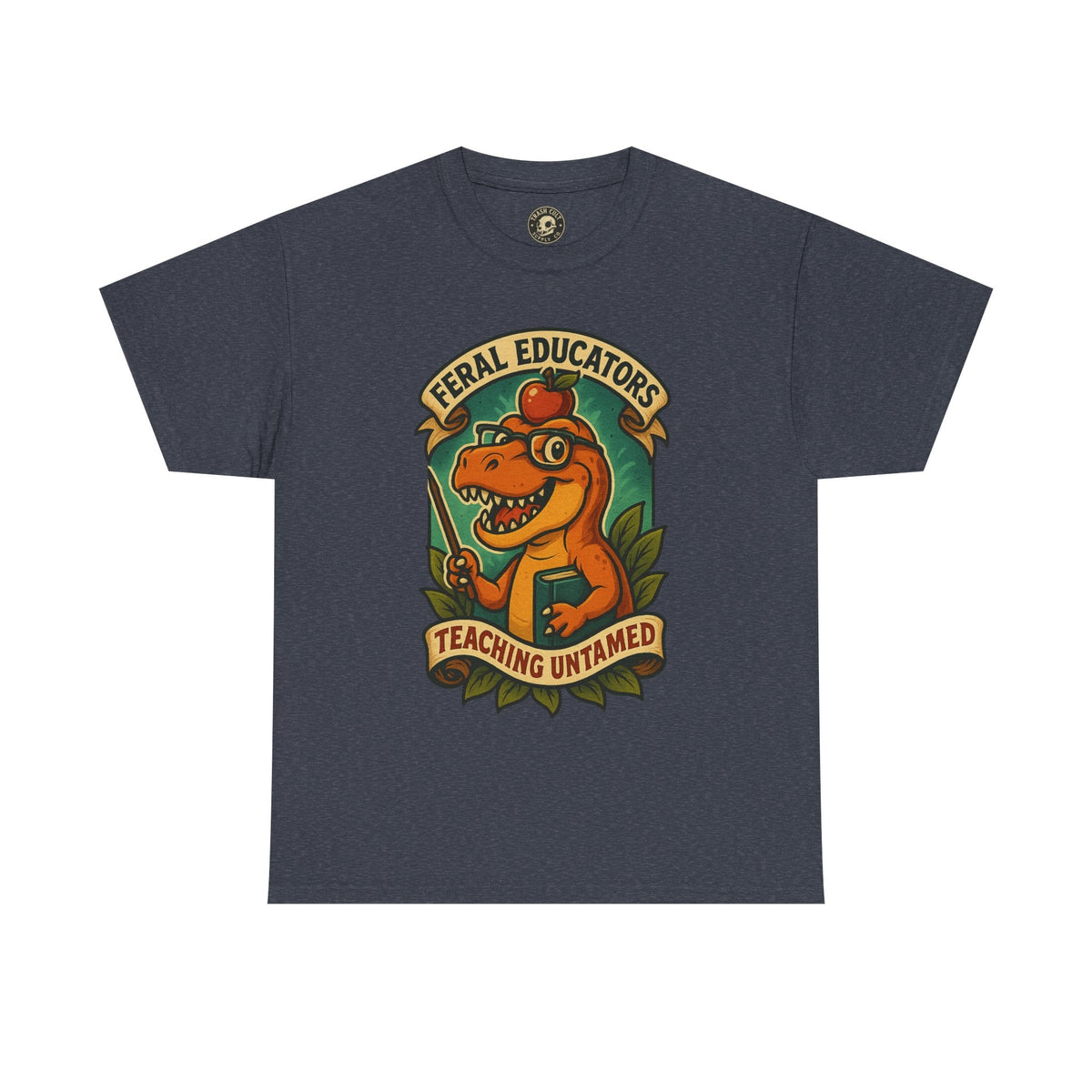Feral Educators Tee, Fun Teacher Shirt, Unisex Cotton Tee, Gift for Educators, Classroom Apparel, Teacher Appreciation Day