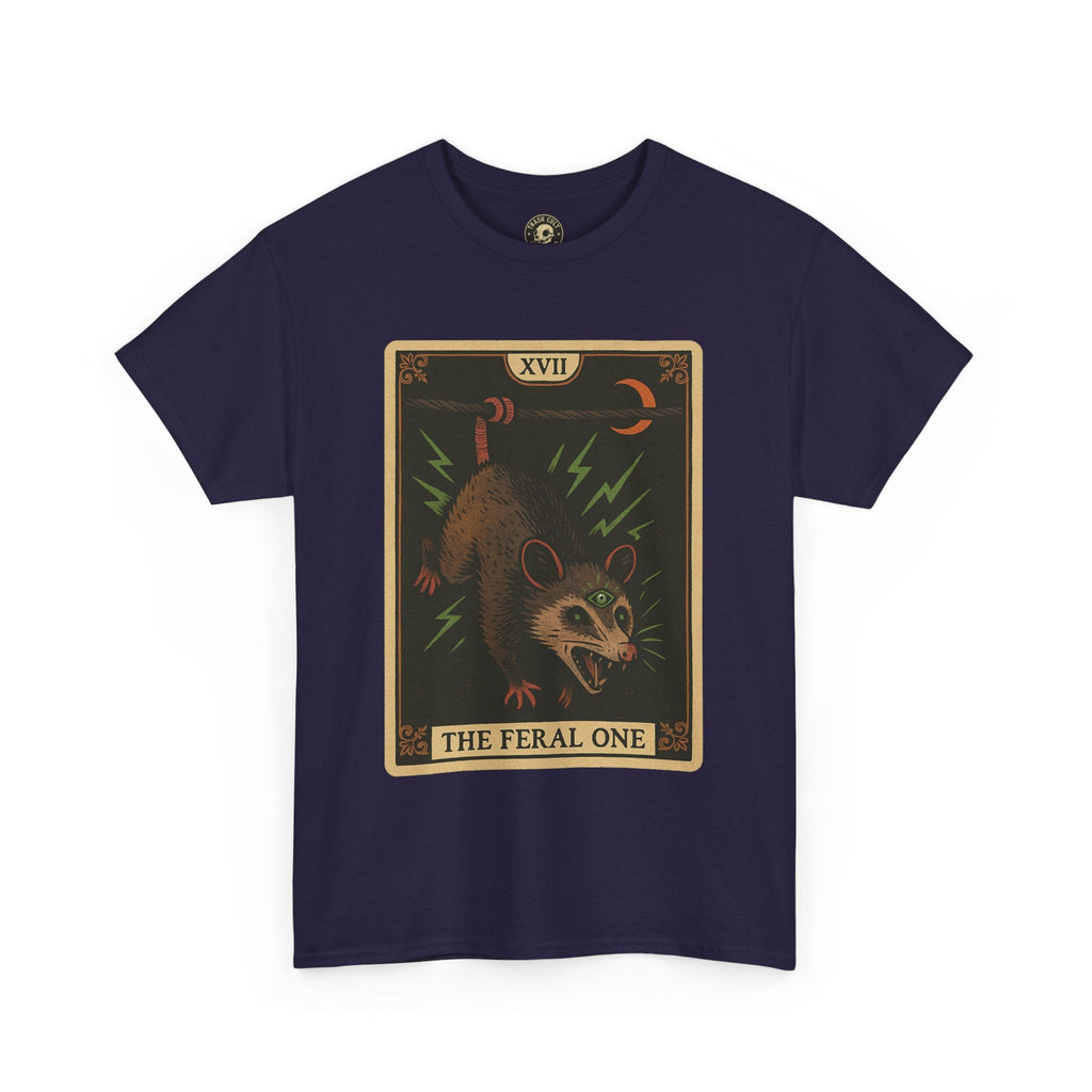 Feral One Graphic Tee - Quirky Unisex T-Shirt, Vintage Inspired, Animal Art, Casual Wear, Gifts for Him/Her