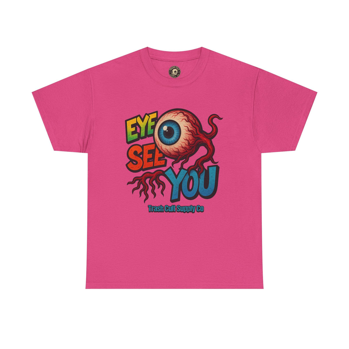 Eye See You Shirt – Creepy Eyeball Graphic Tee – Gildan 5000 Unisex