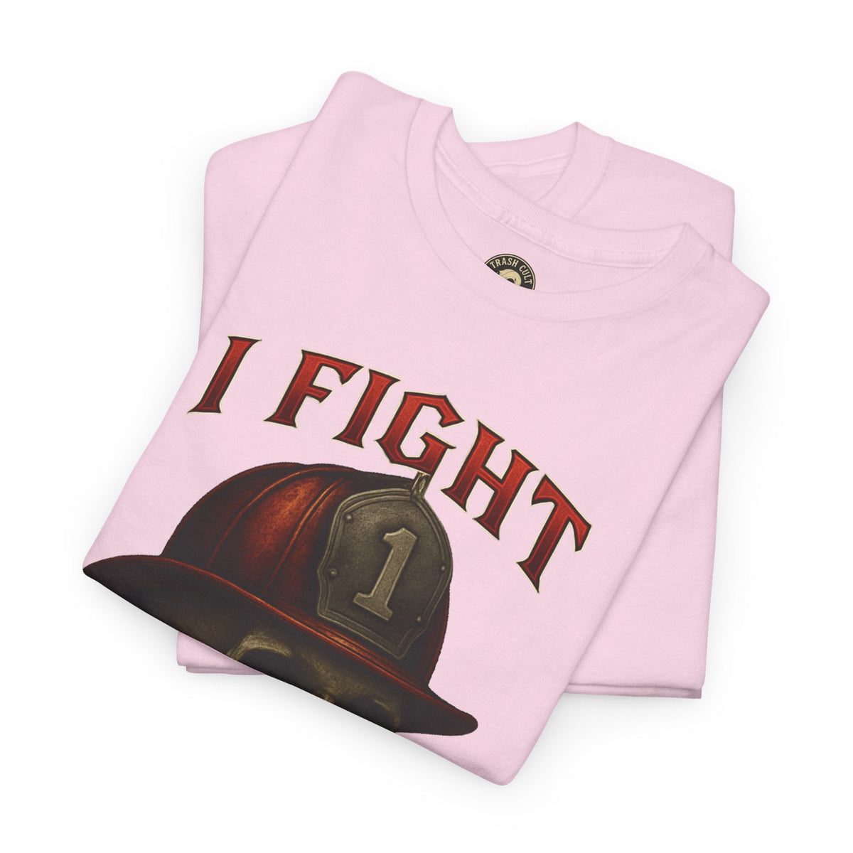 Skull Firefighter Tee - I Fight What You Fear, Casual Shirt, Gift for Firefighters, Halloween Costume, Unisex Apparel