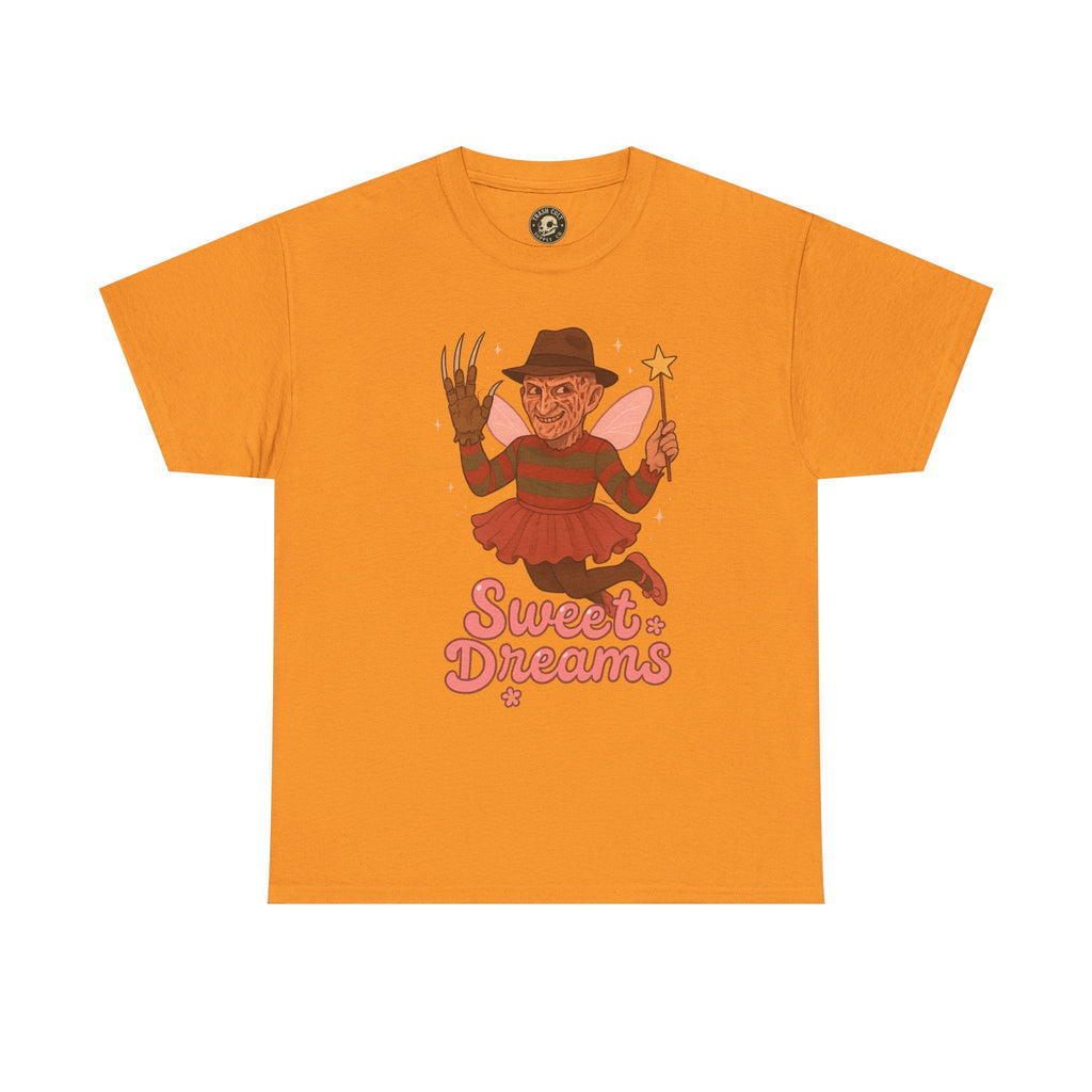 Freddy Krueger Fairy “Sweet Dreams” Funny Horror Parody T-Shirt – Gildan 5000