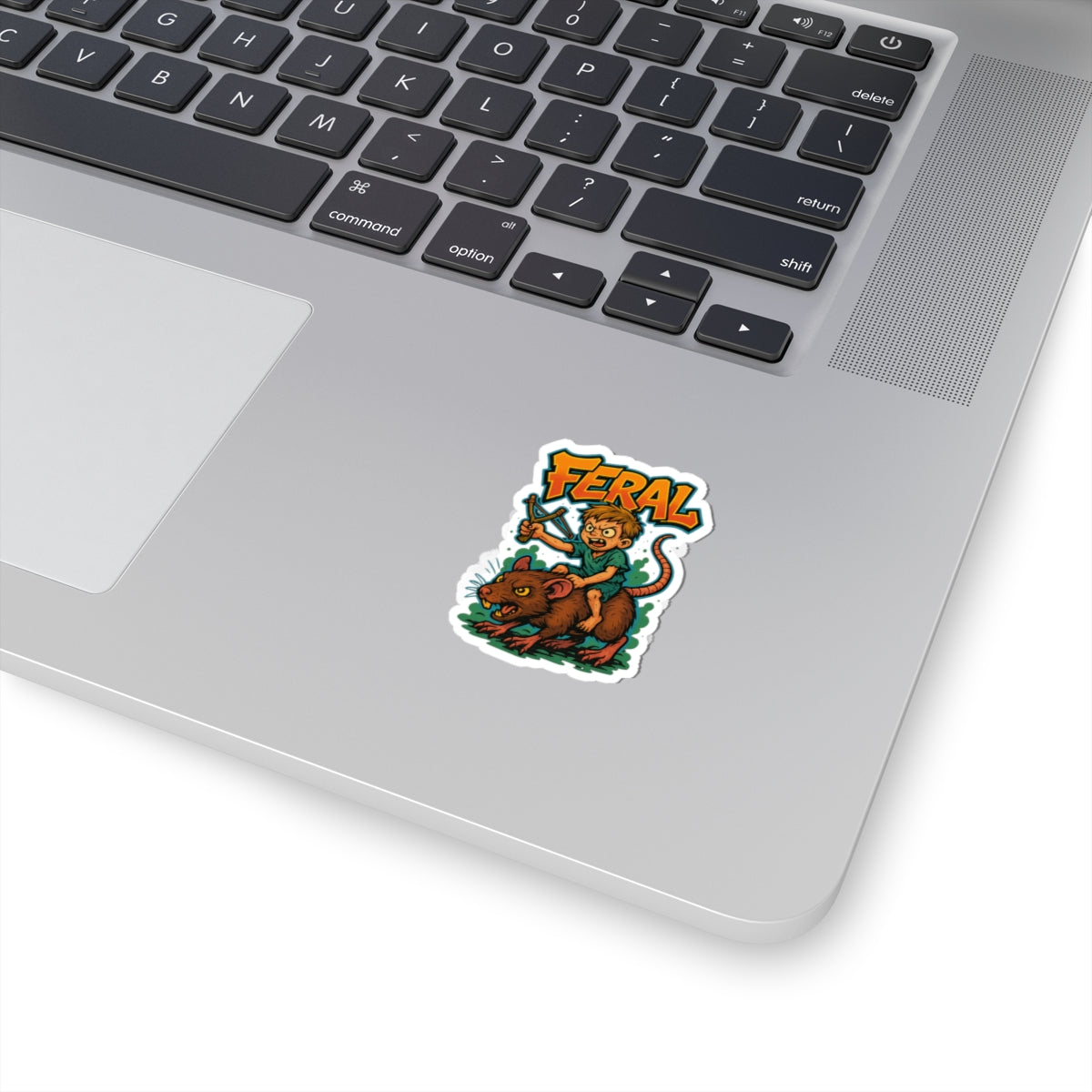 Feral Kids Stickers, Playful Vinyl Decals, Fun Artwork for Laptops, Totes, and Gifts, Unique Illustrations for Kids' Rooms
