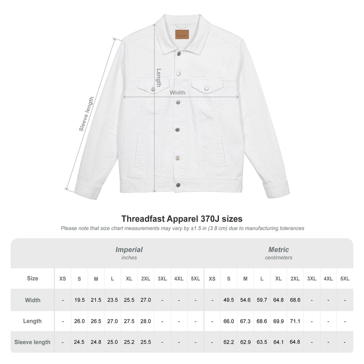 FERAL Embroidered Denim Jacket – Trash Cult Supply Co. (Black or Classic Denim)