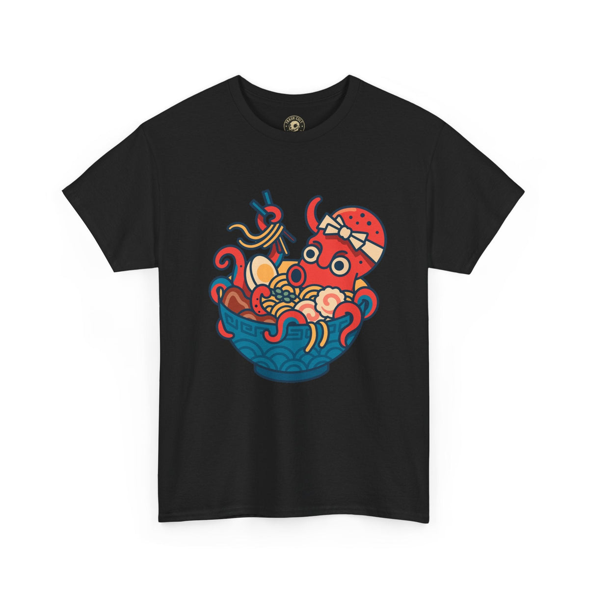 Octopus Ramen Bowl Shirt – Funny Japanese Noodle Graphic Tee