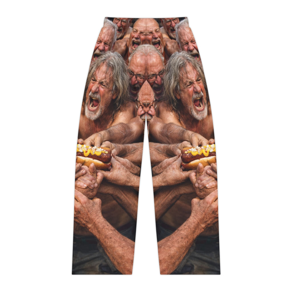 Mustard Madness Pajama Pants – Old Men, One Hot Dog, Zero Dignity