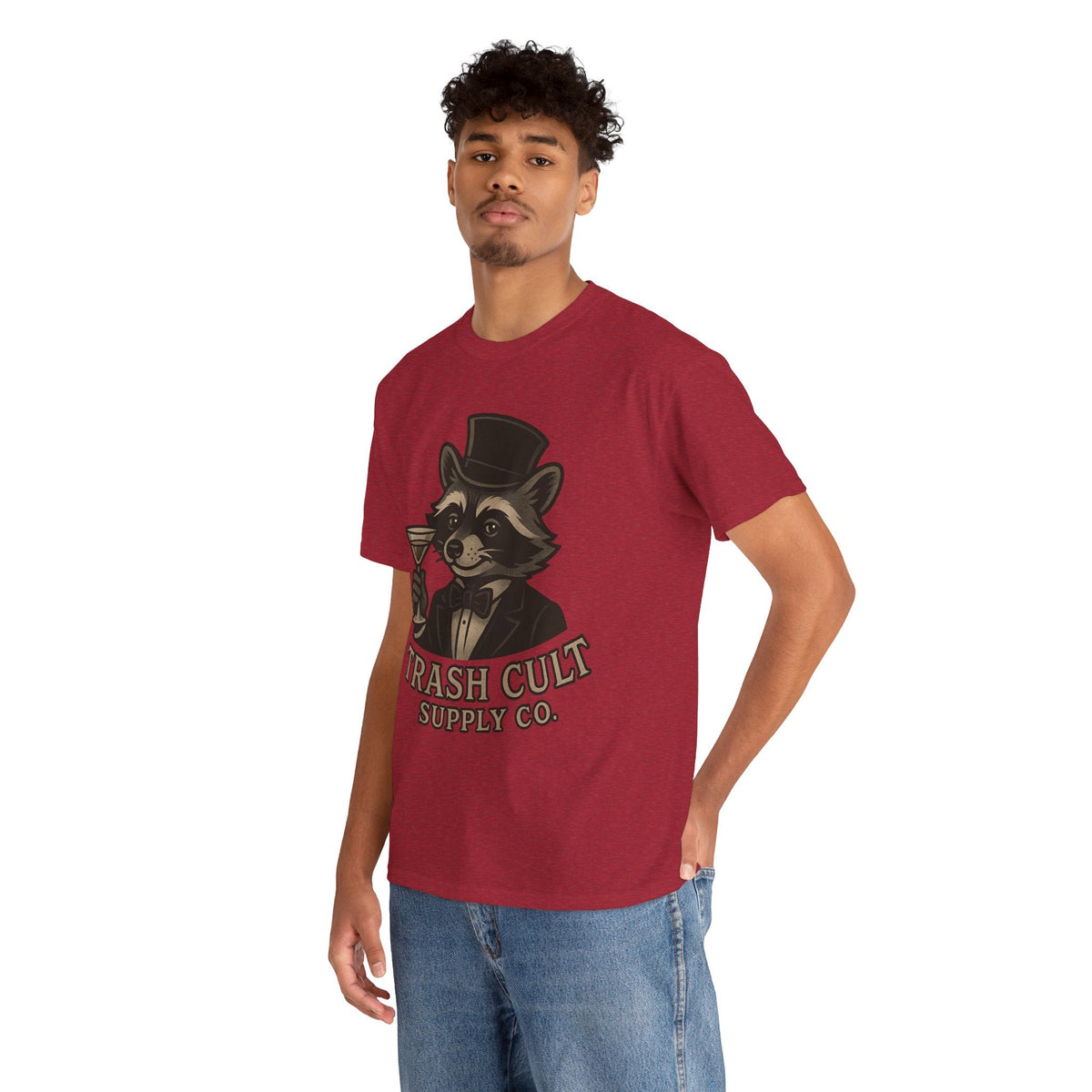 Playboy Raccoon Neo-Traditional Tattoo Shirt – Trash Cult Supply Co.