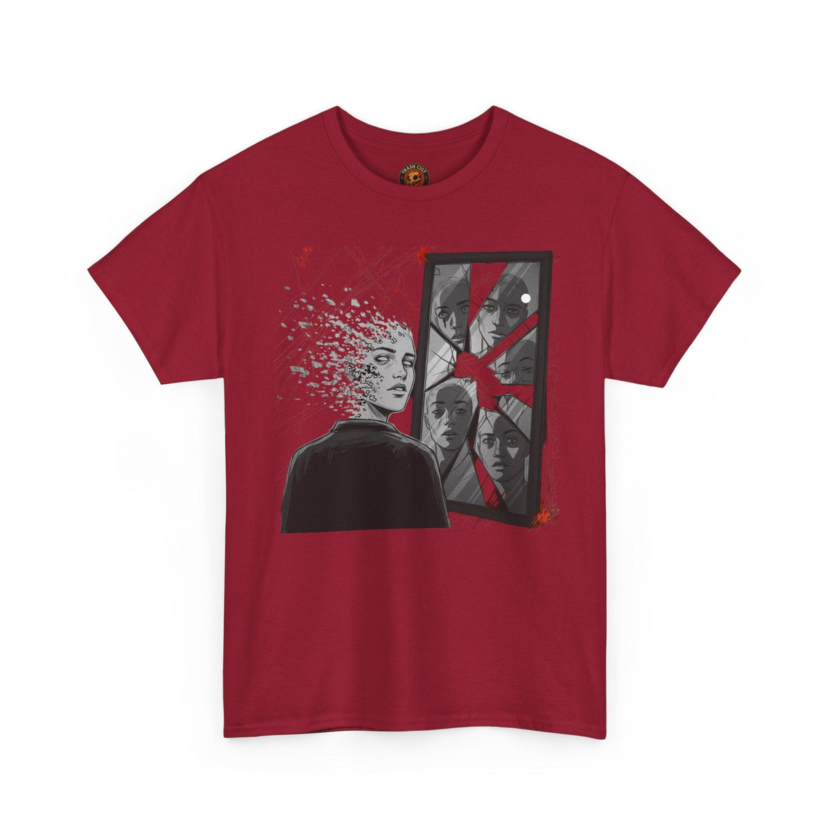 Xian Allen x Trash Cult Shirt – “Don’t Look Too Close” | Surreal Dark Art T-Shirt