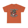 Fruity & Feral Raccoon Housewife Tee – Trash Cult Supply Co. on Gildan 5000