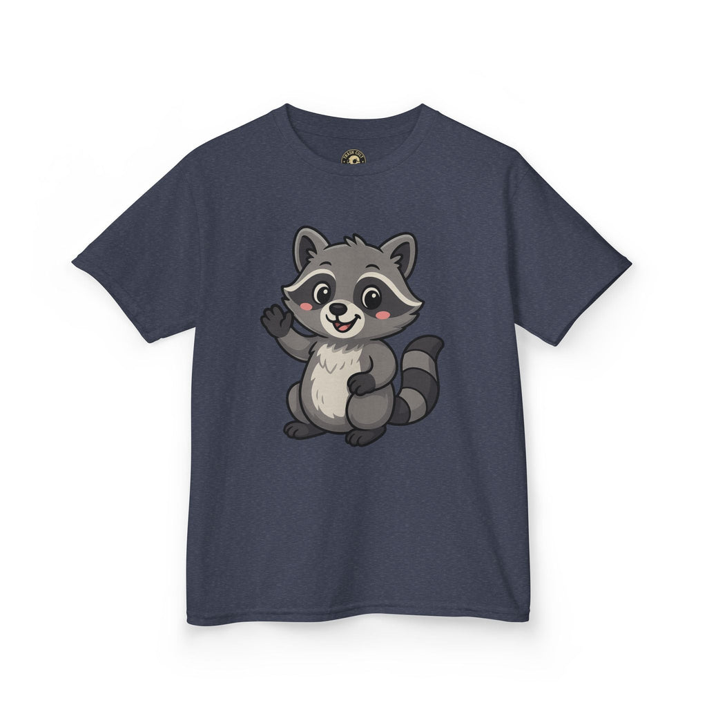 Cute Raccoon Kids T-Shirt, Fun Animal Graphic Tee for Boys and Girls, Birthday Gift, Playful Party Wear, Everyday Casual Shirt, Nature [...]