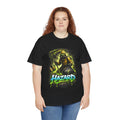 Hazard Scarecrow Graphic Tee — Neon Toxic Horror T‑Shirt