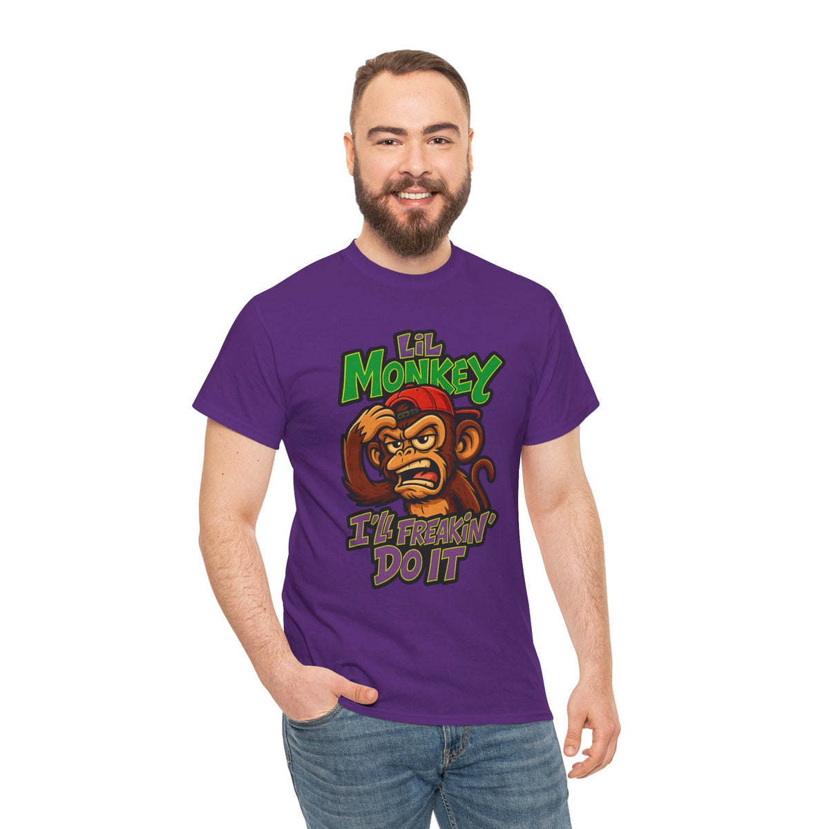 Lil Monkey: I’ll Freakin’ Do It – Chaotic ADHD Rage Tee