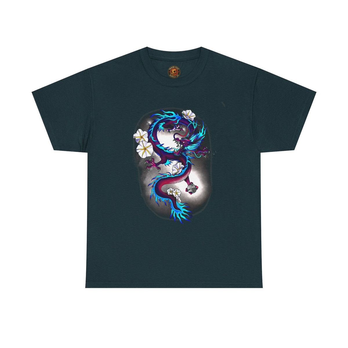 Electric Dragon Tattoo T-Shirt – Lara Davenport x Trash Cult Supply Co. Collab (Gildan 5000)