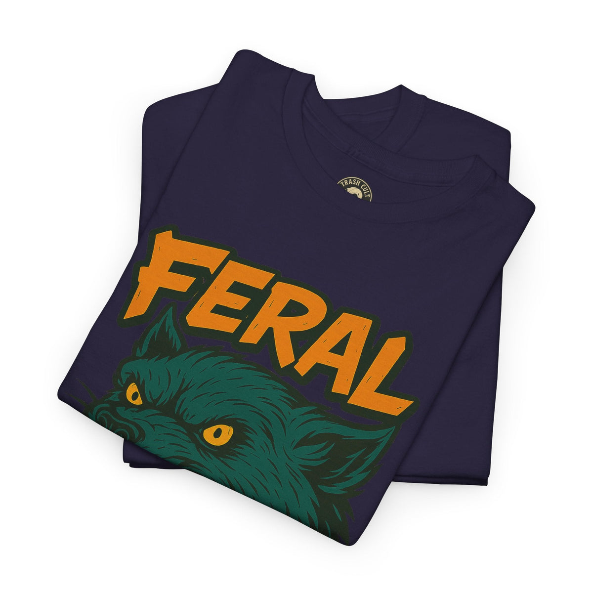 FERAL Wolverine Shirt – Trash Cult Graffiti Tee (Gildan 5000)