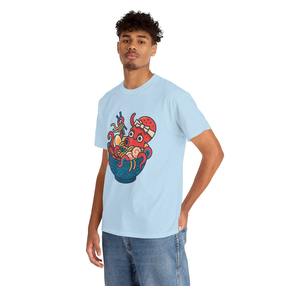 Octopus Ramen Bowl Shirt – Funny Japanese Noodle Graphic Tee