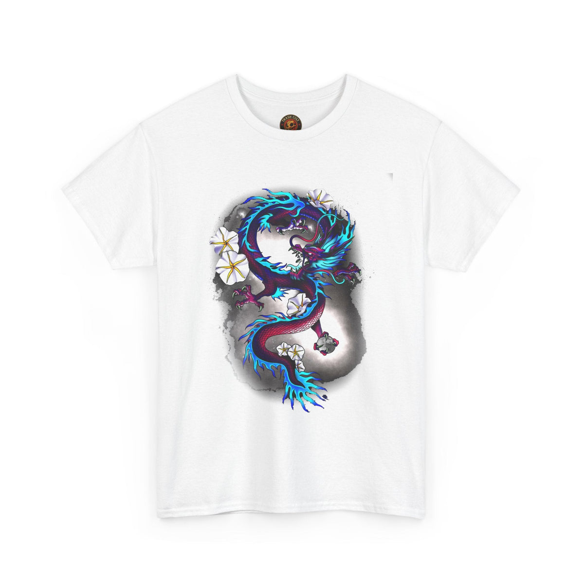 Electric Dragon Tattoo T-Shirt – Lara Davenport x Trash Cult Supply Co. Collab (Gildan 5000)