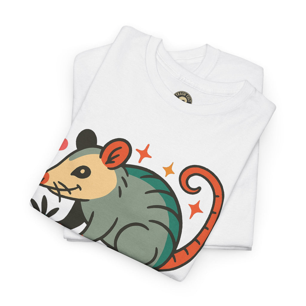 Trash Cult Unisex Cotton Tee, Trendy Apparel, Gift for Nature Lovers, Eco-Friendly Fashion, Unique Graphic Tee, Beach Casual Wear