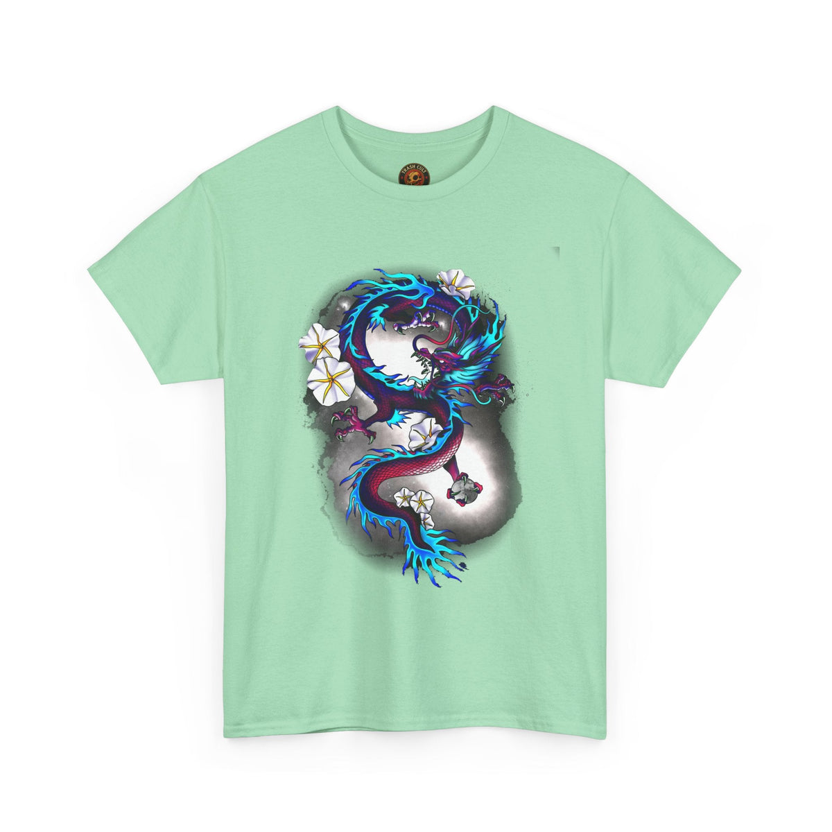 Electric Dragon Tattoo T-Shirt – Lara Davenport x Trash Cult Supply Co. Collab (Gildan 5000)