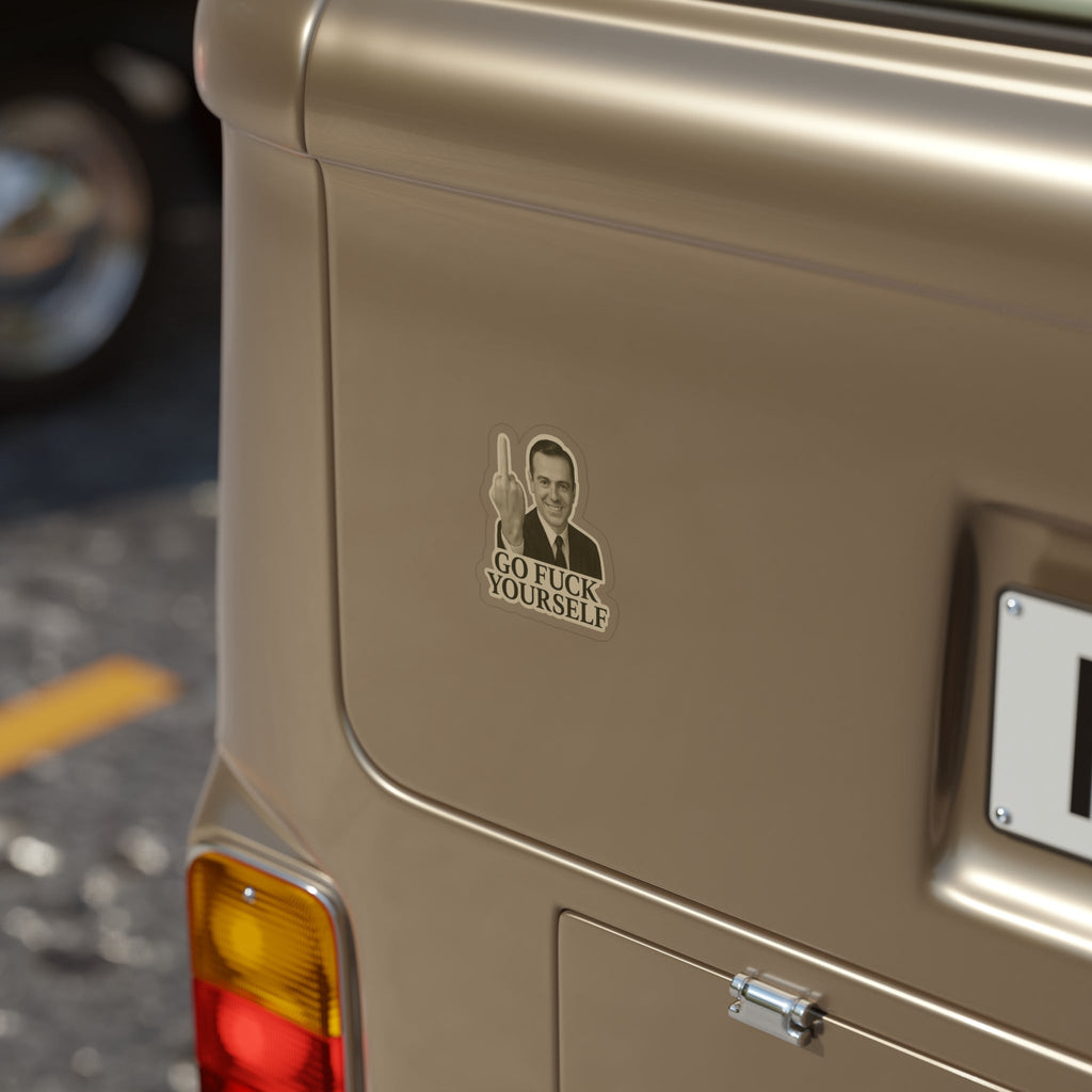 Retro Rude Guy – “Go F Yourself” Sticker