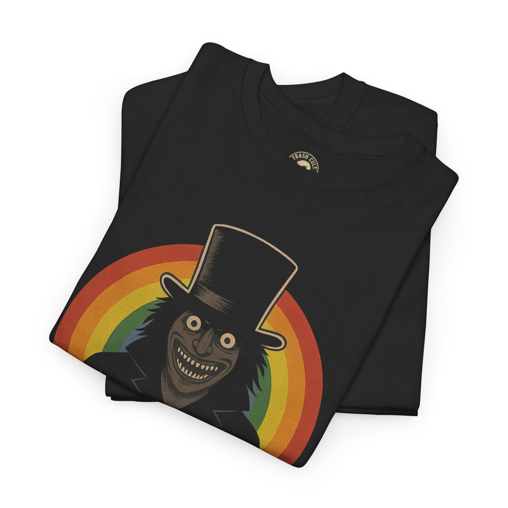 Queer Icon Fight Me Shirt – Babadook Parody Pride Tee – Funny LGBTQ Horror Graphic – Gildan 5000