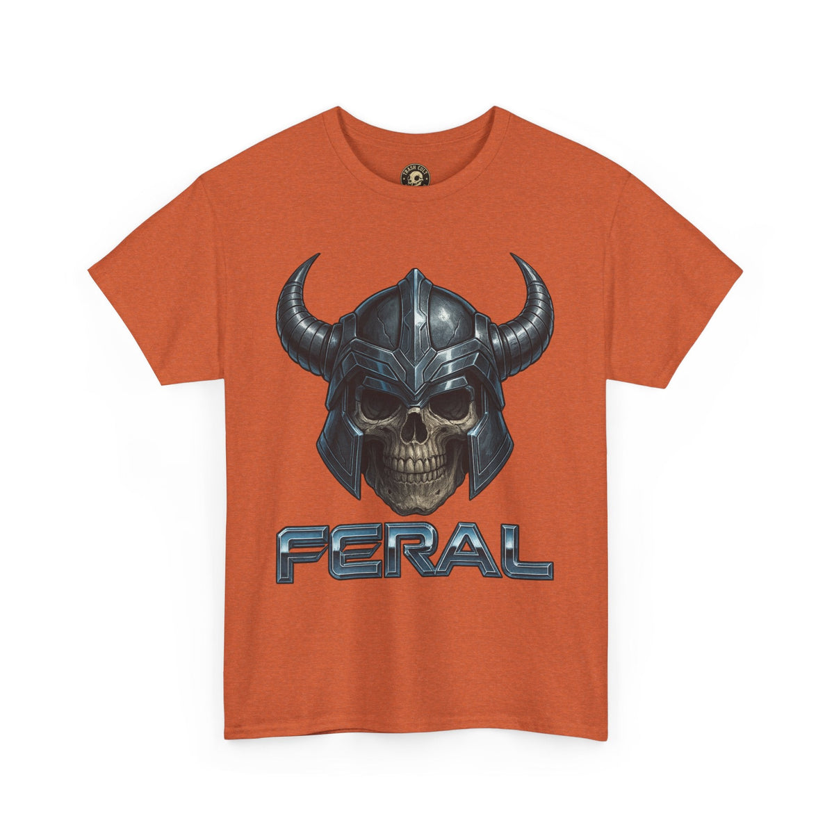 Feral Skull Graphic Tee, Unisex Cotton Shirt, Casual Wear, Gamer Apparel, Unique Gift for Fans