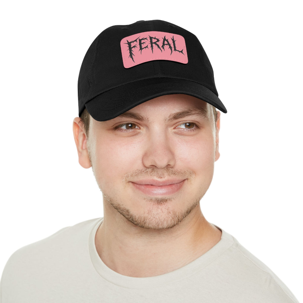 FERAL Embroidered Leather Patch Hat – Trash Cult Supply Co.