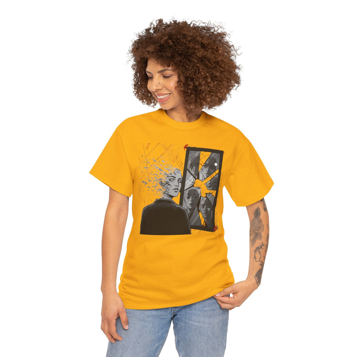 Xian Allen x Trash Cult Shirt – “Don’t Look Too Close” | Surreal Dark Art T-Shirt